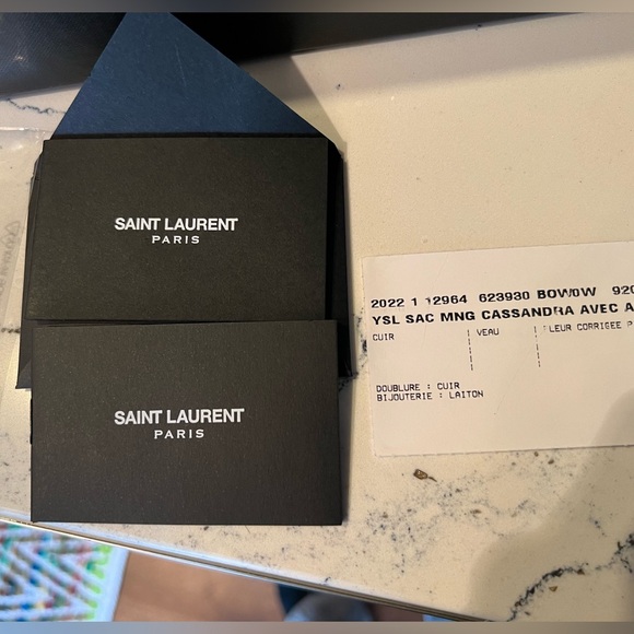 YSL Mini Cassandra Top Handle Bag - Like New - Picture 7 of 7